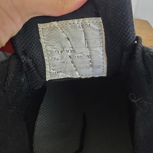 Thorogood Men's Black Leather ASR Oxford Sneakers 10M - Picture 11 of 11